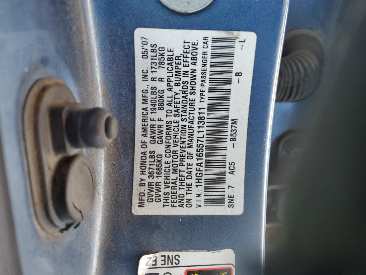 2007 Honda Civic - Image 12