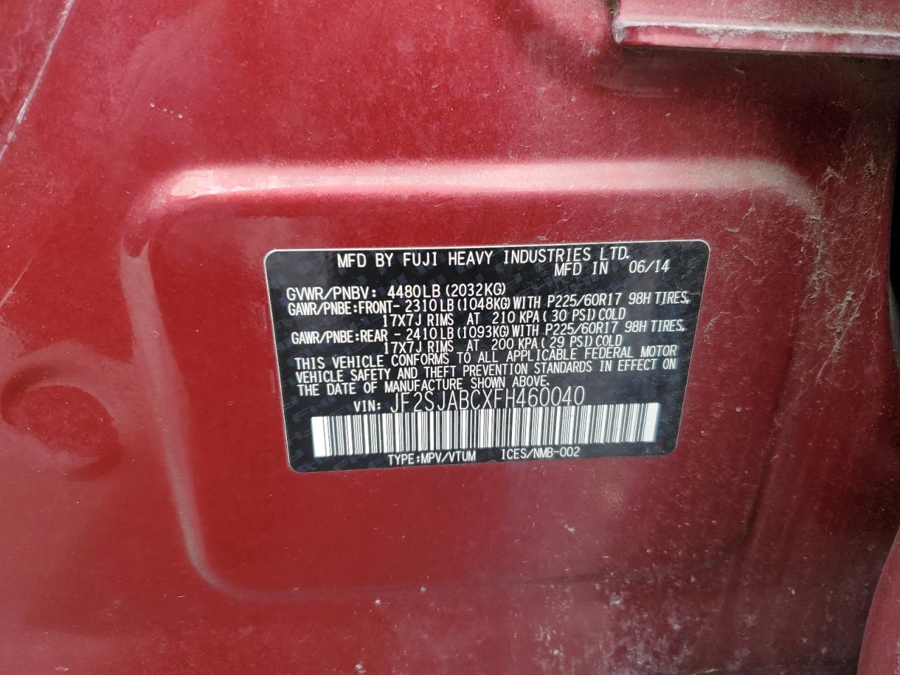 2015 Subaru Forester - Image 13