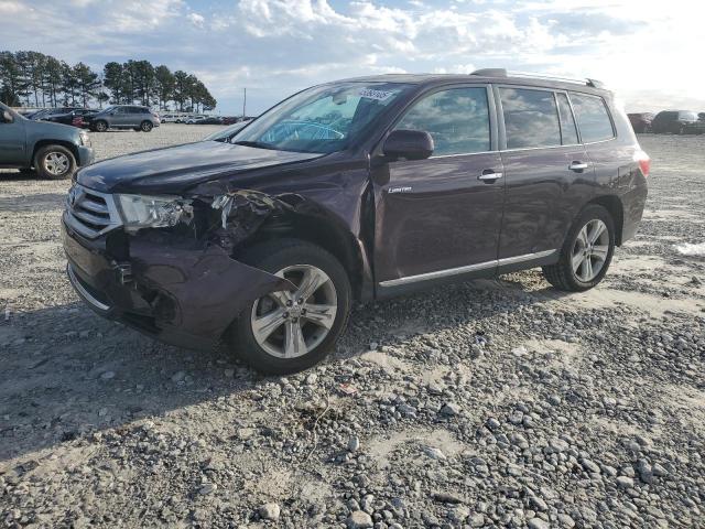 Паркетники TOYOTA HIGHLANDER 2013 Бордовий