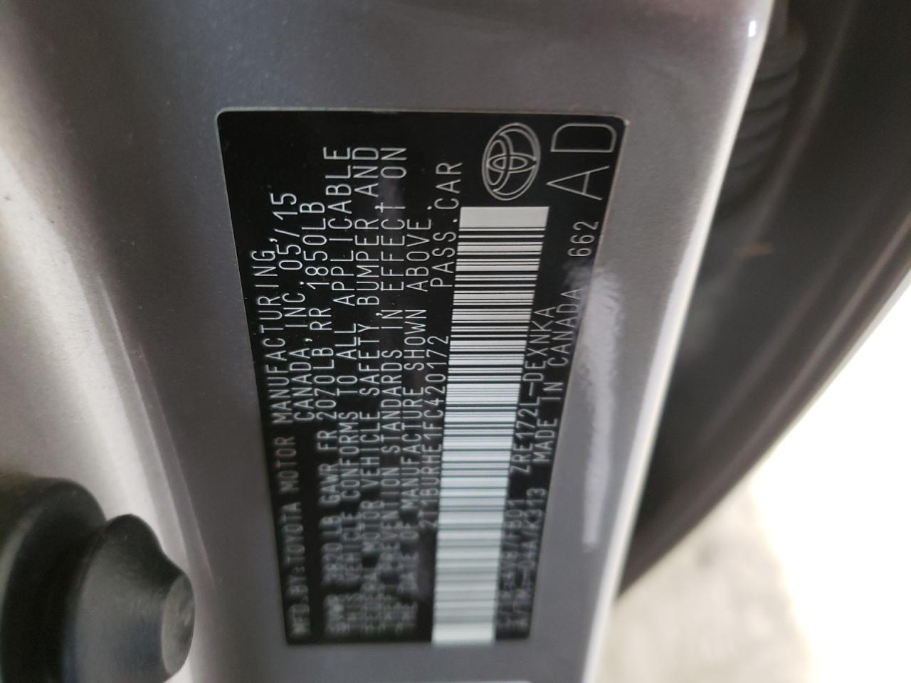2015 Toyota Corolla - Image 14