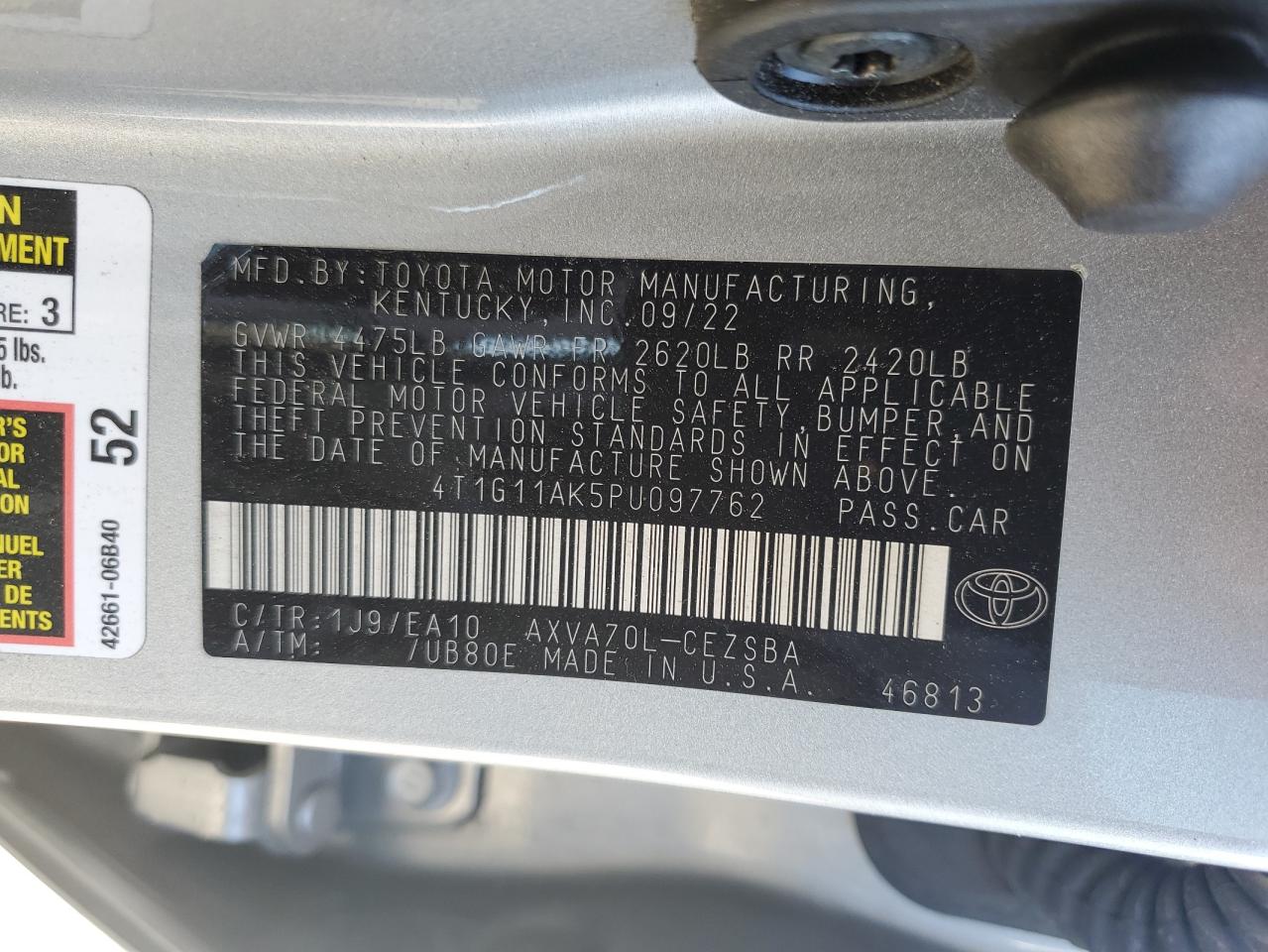 2023 Toyota Camry - Image 13