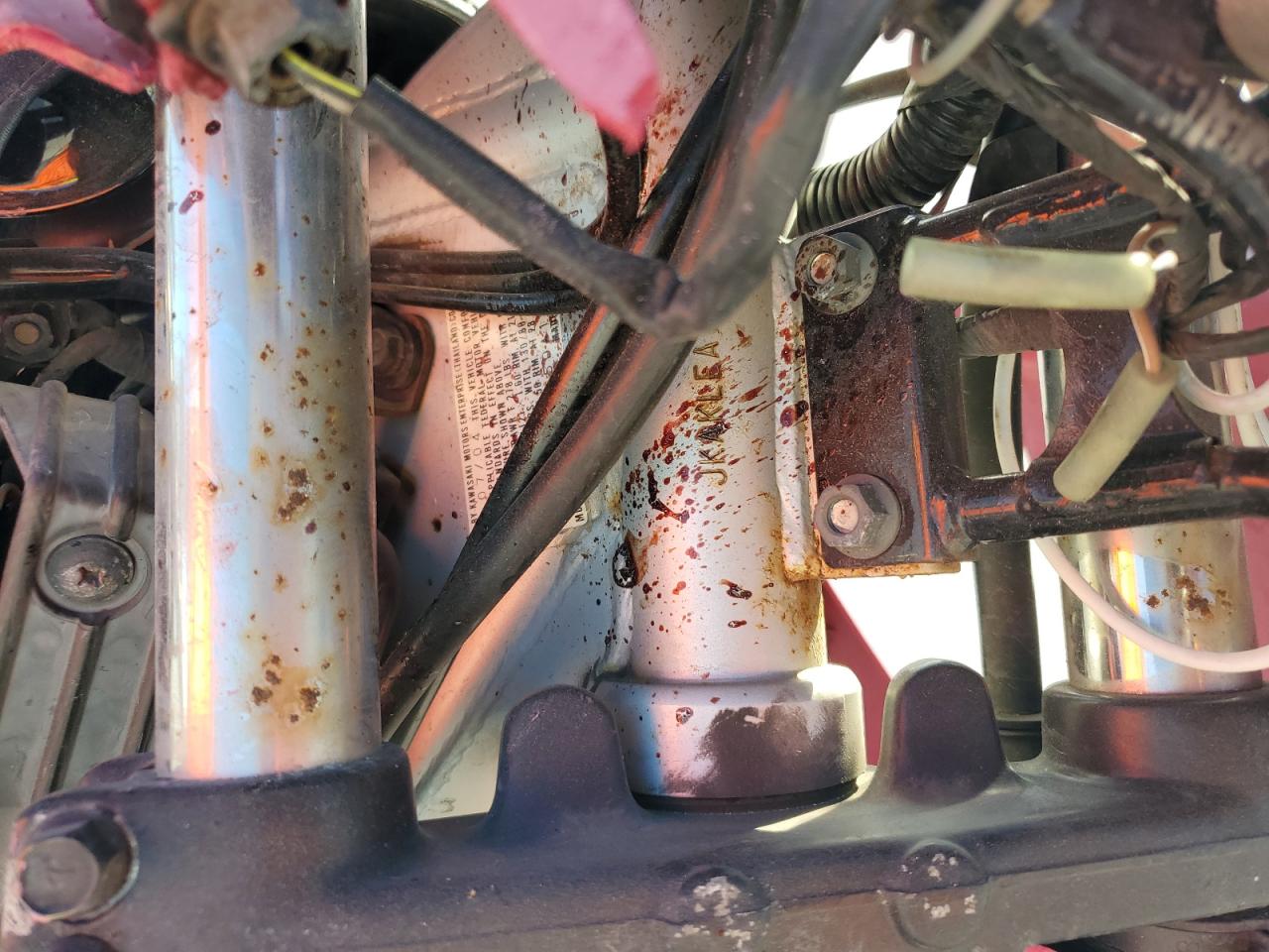 2005 Kawasaki Kl650 A VIN: JKAKLEA155DA1A378 Lot: 44928675