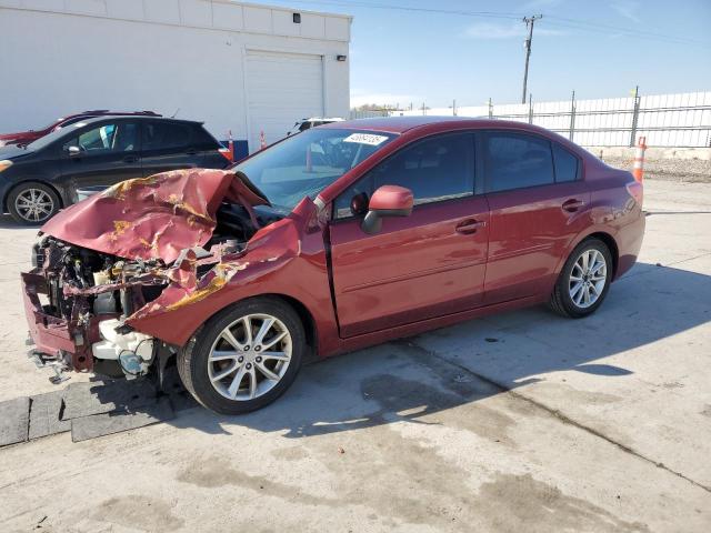  SUBARU IMPREZA 2013 Red