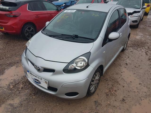 2010 TOYOTA AYGO PLATI for sale at Copart BRISTOL