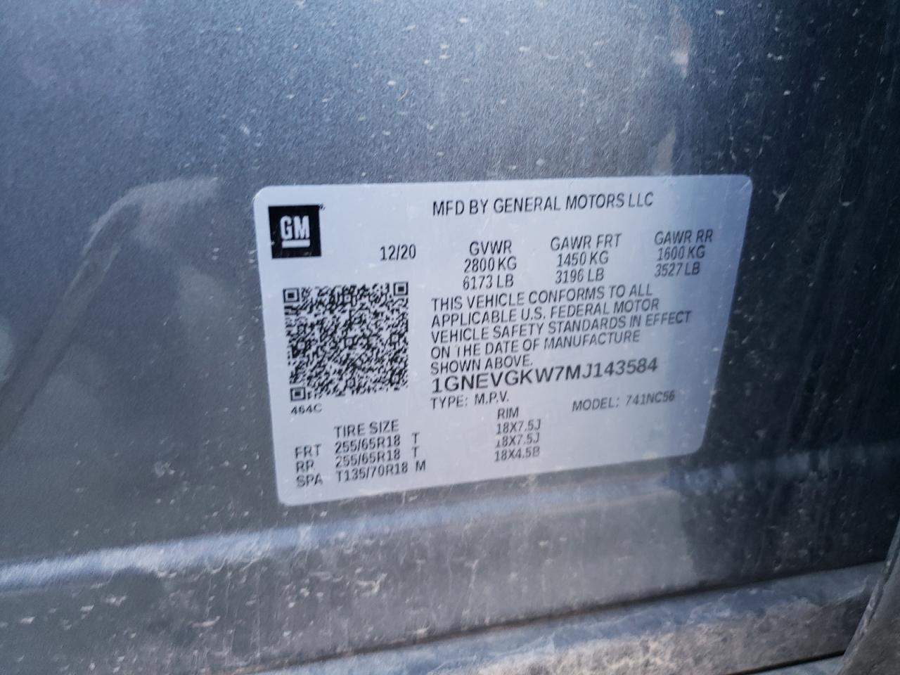 2021 Chevrolet Traverse - Image 14