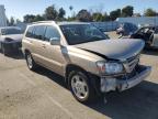 2004 Toyota Highlander  de vânzare în Vallejo, CA - Front End