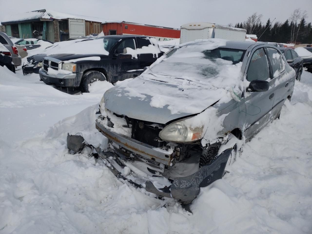 2003 Toyota Echo продається в Montreal-est, QC - Front End