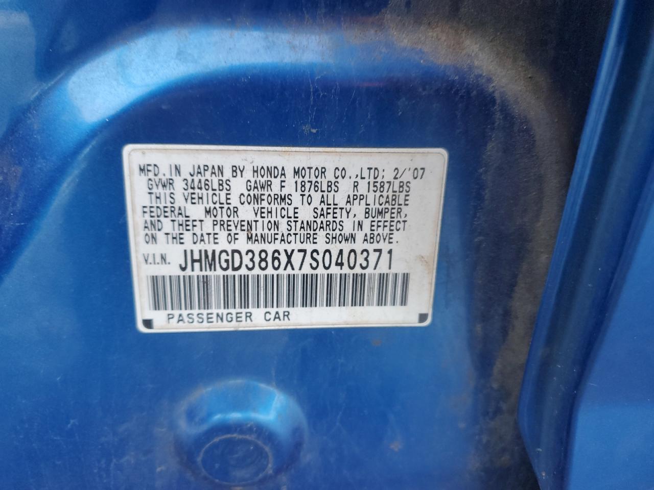 2007 Honda Fit - Image 12