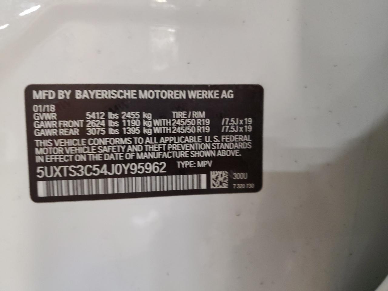 2018 BMW X3 - Image 13