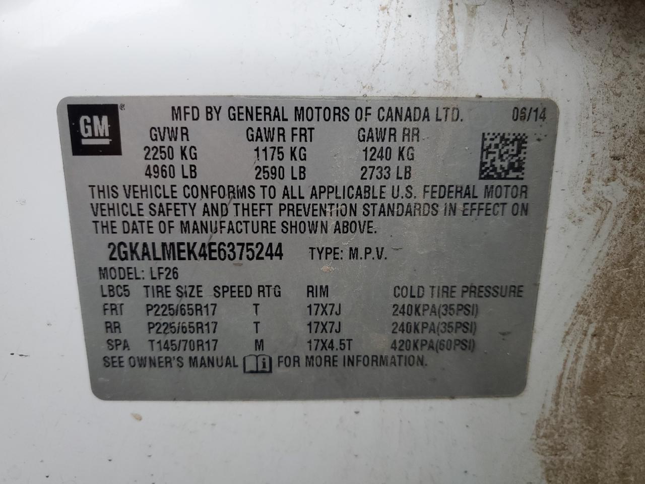 2014 GMC Terrain - Image 13