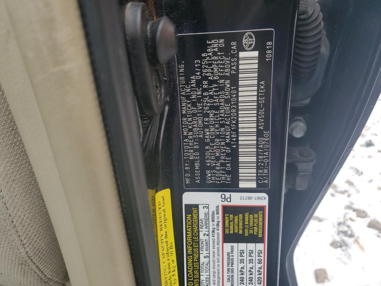 2013 Toyota Camry - Image 14