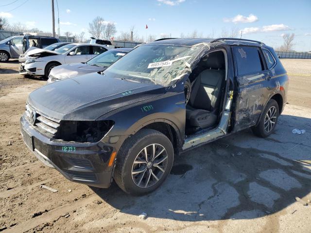  VOLKSWAGEN TIGUAN 2021 Чорний