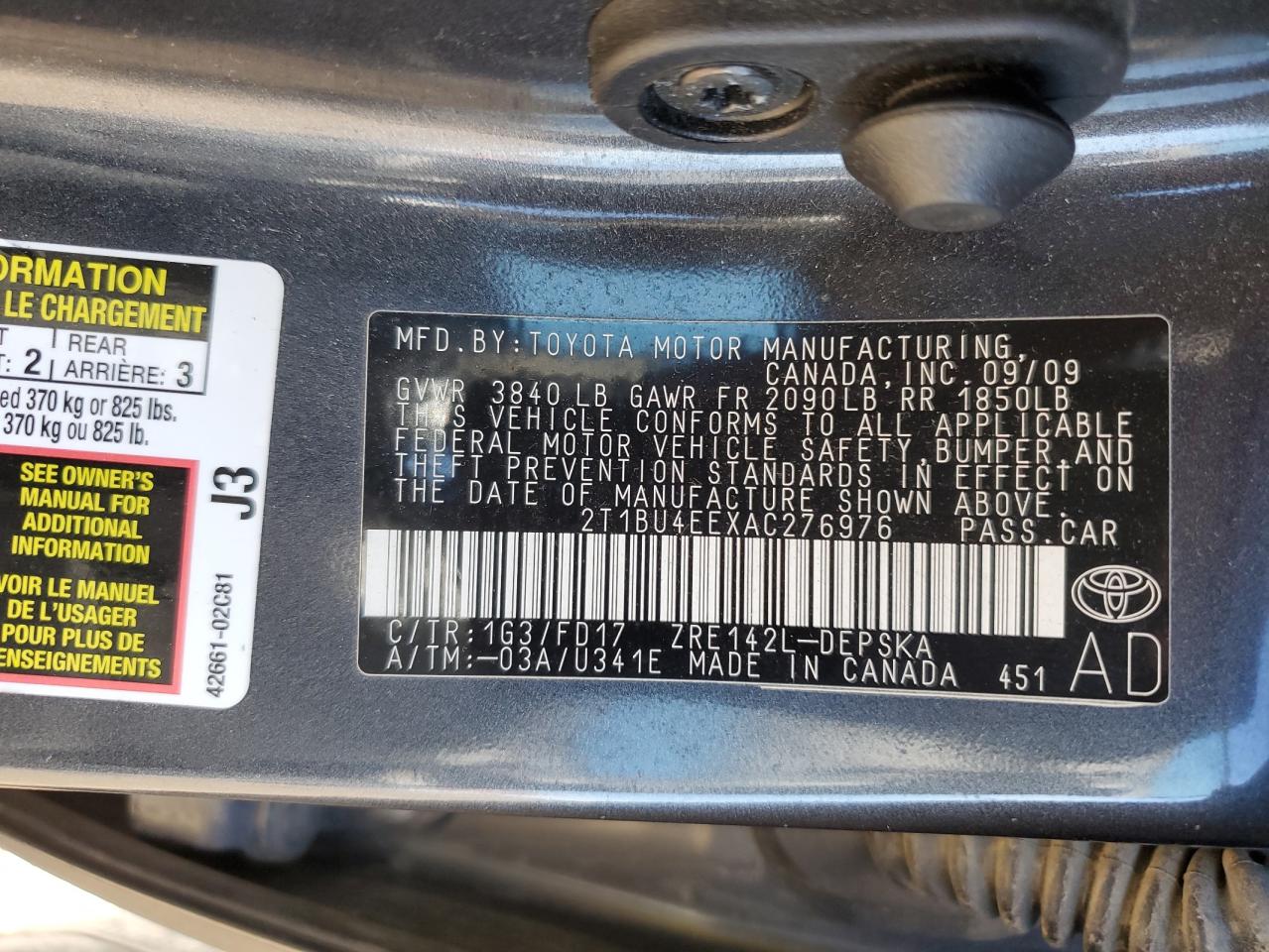 2010 Toyota Corolla - Image 12