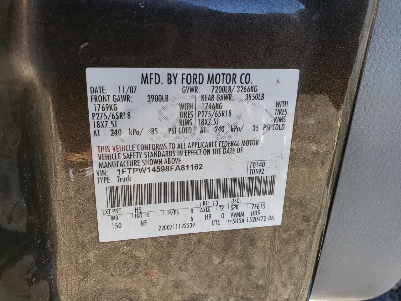 2008 Ford F-150 - Image 13