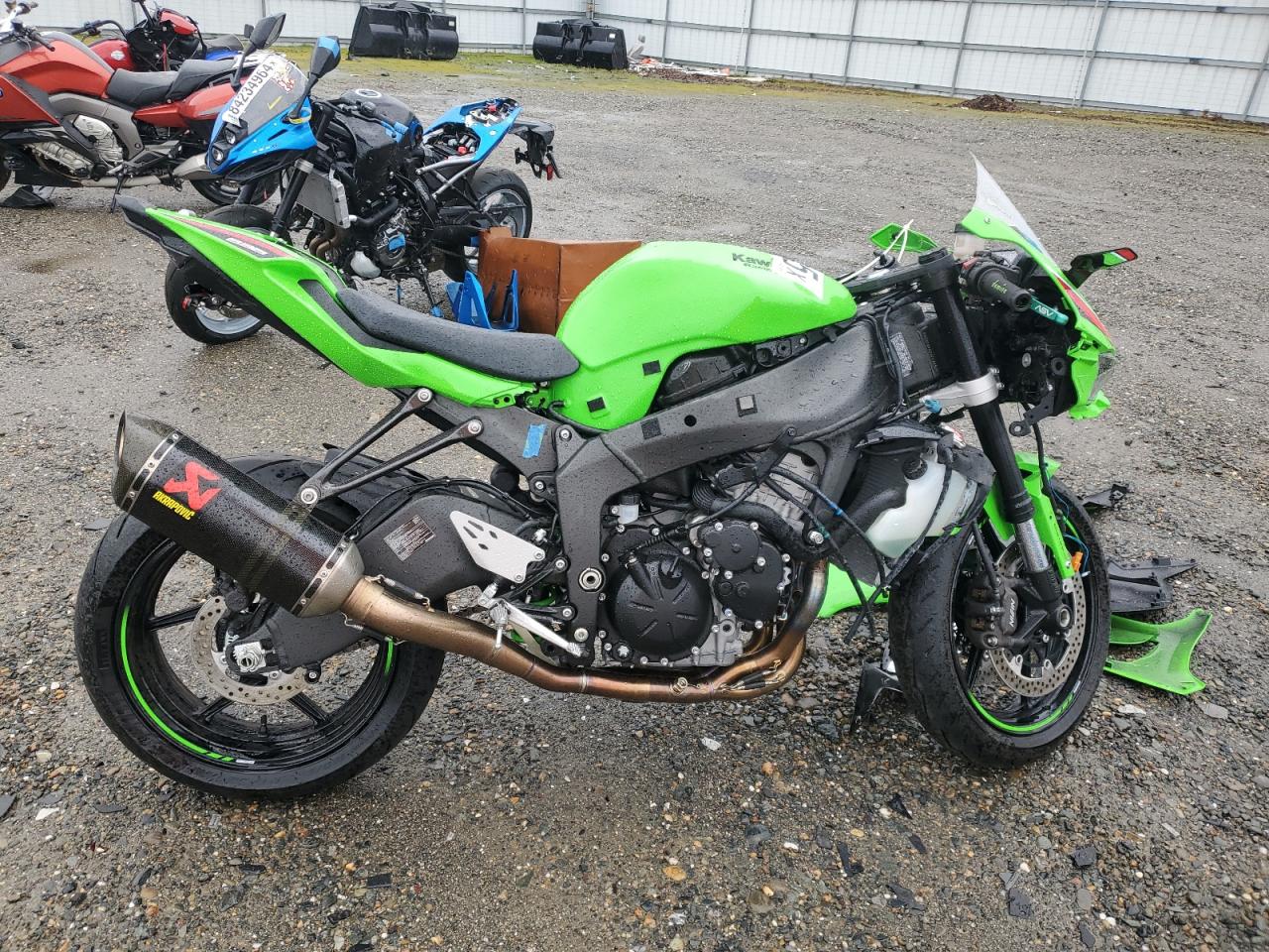 2024 Kawasaki Zx636 K იყიდება Sacramento-ში, CA - All Over