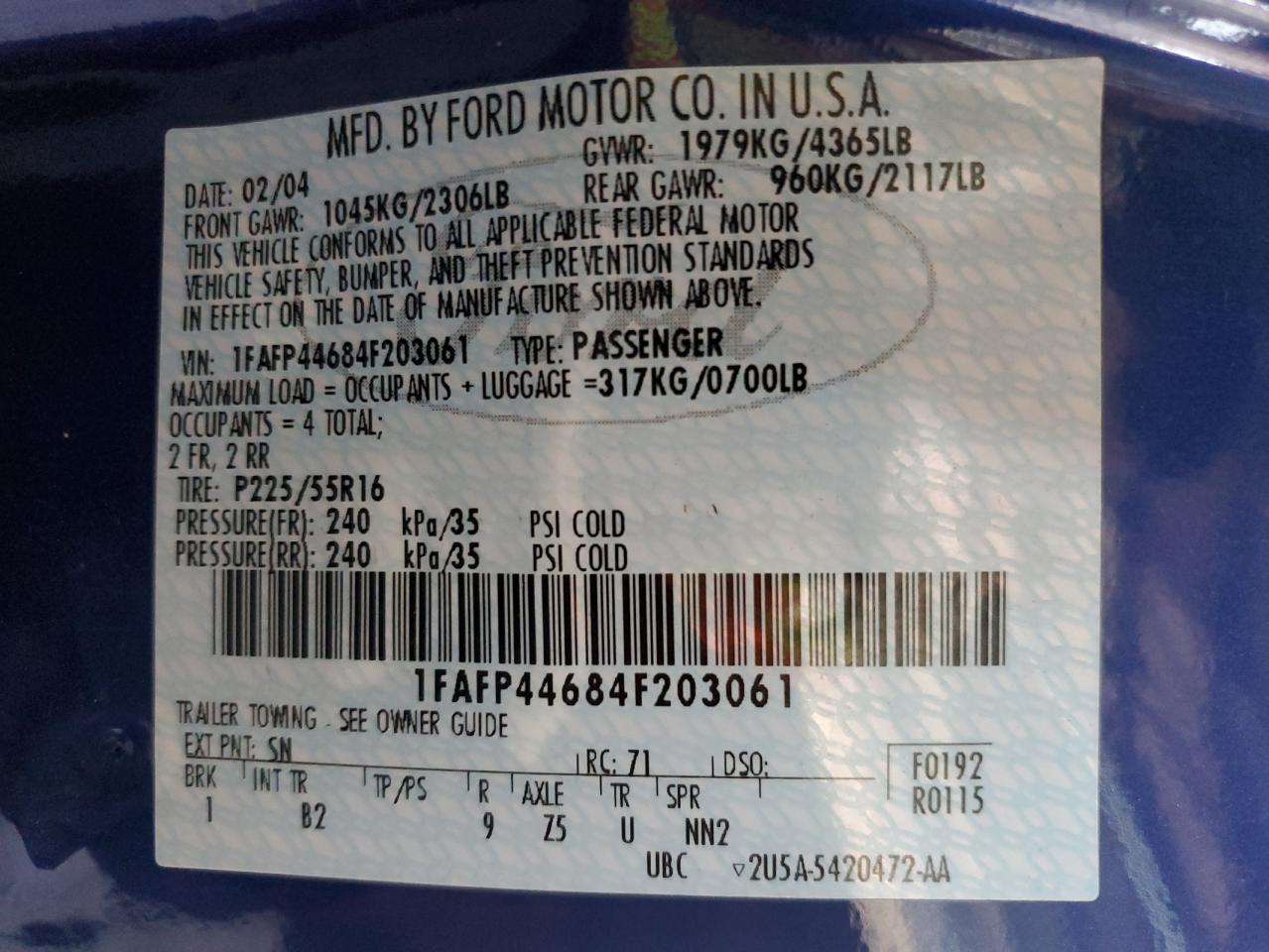 2004 Ford Mustang - Image 12