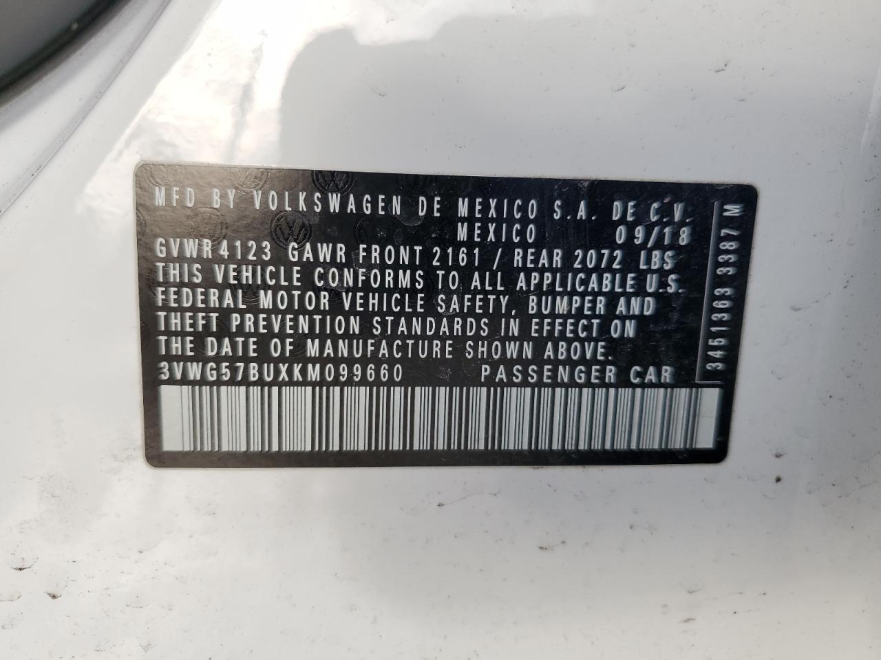 2019 Volkswagen Jetta - Image 12