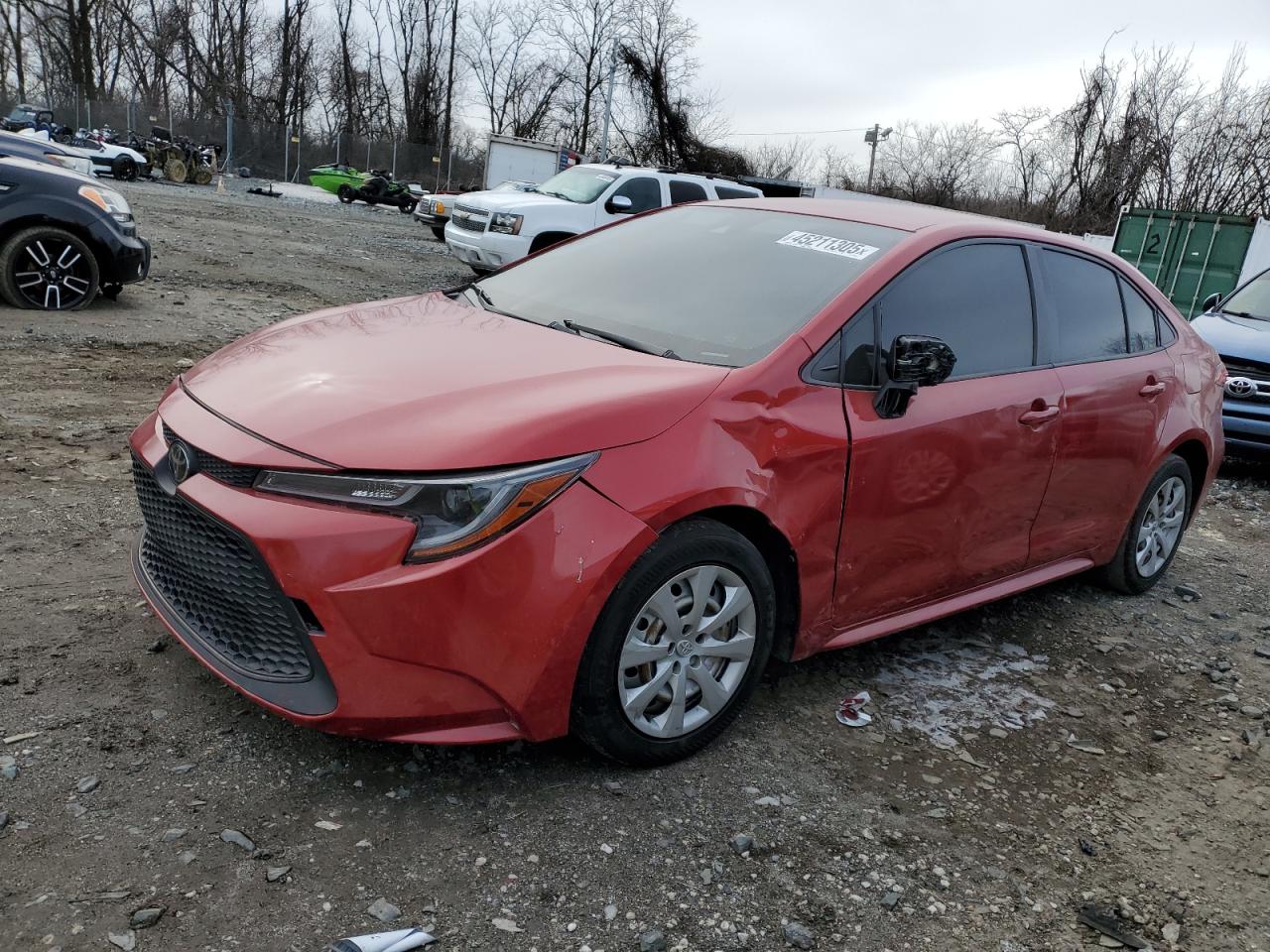 2020 Toyota Corolla Le на продаже в Baltimore, MD - Front End