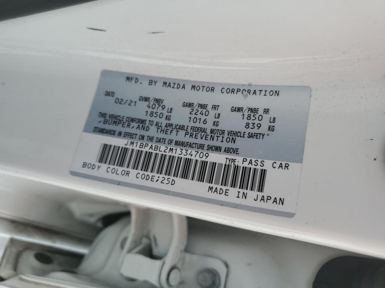 2021 Mazda 3 - Image 12