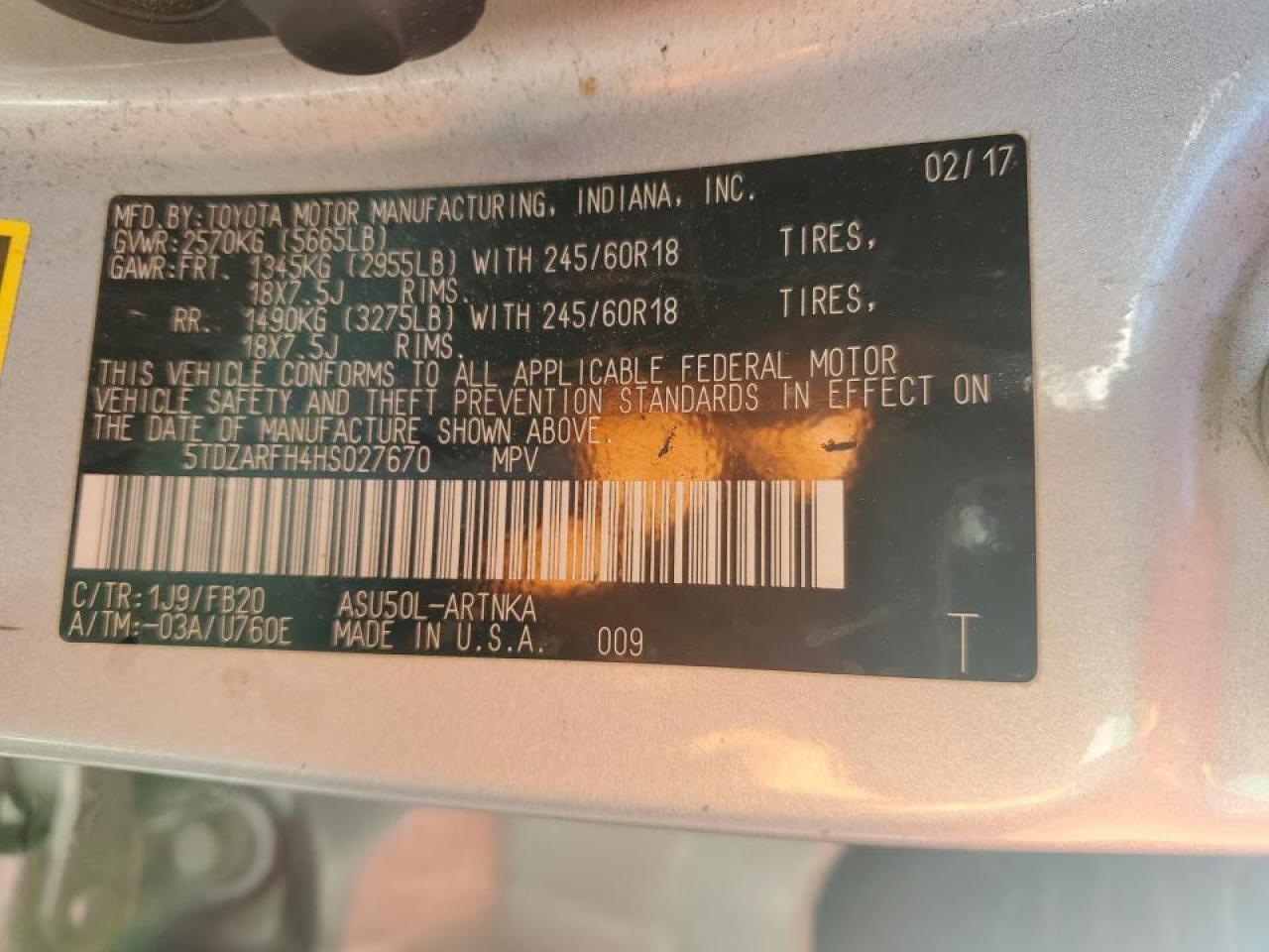 2017 Toyota Highlander - Image 14