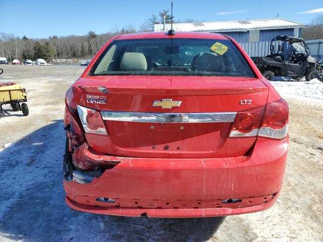 Sedans CHEVROLET CRUZE 2015 Czerwony