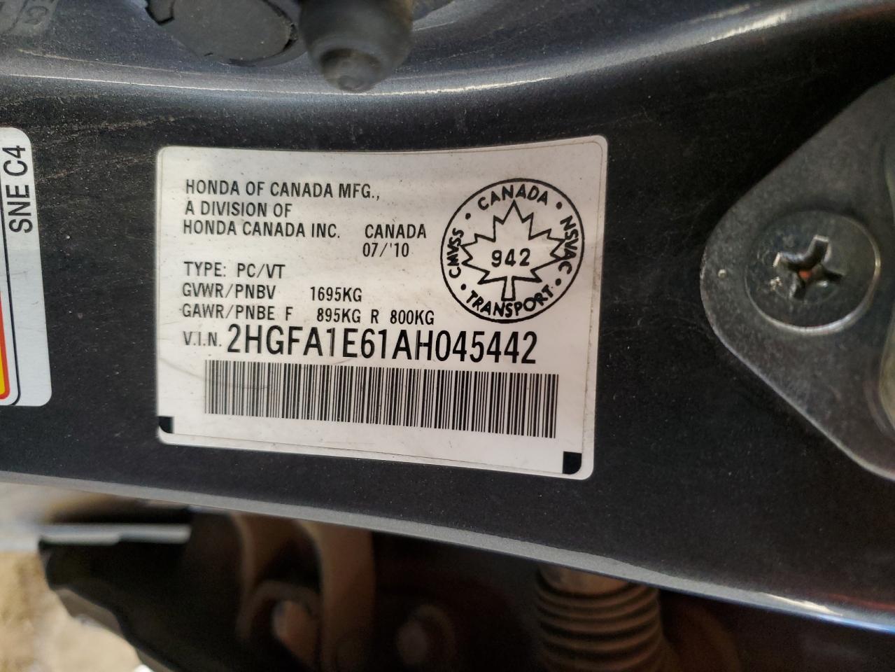 2010 Honda Civic - Image 13