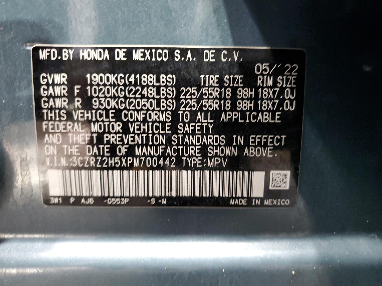 2023 Honda HR-V - Image 13