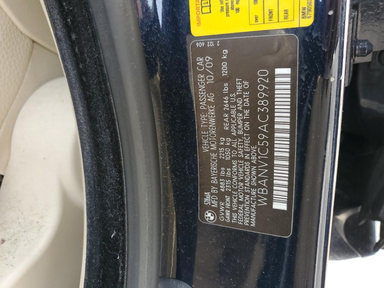 2010 BMW 5er - Image 12