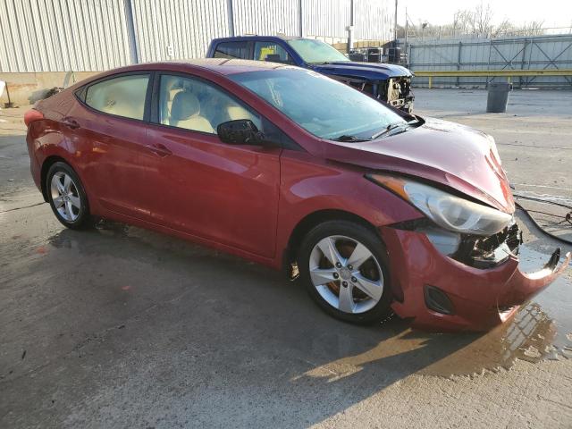  HYUNDAI ELANTRA 2013 Бургунді
