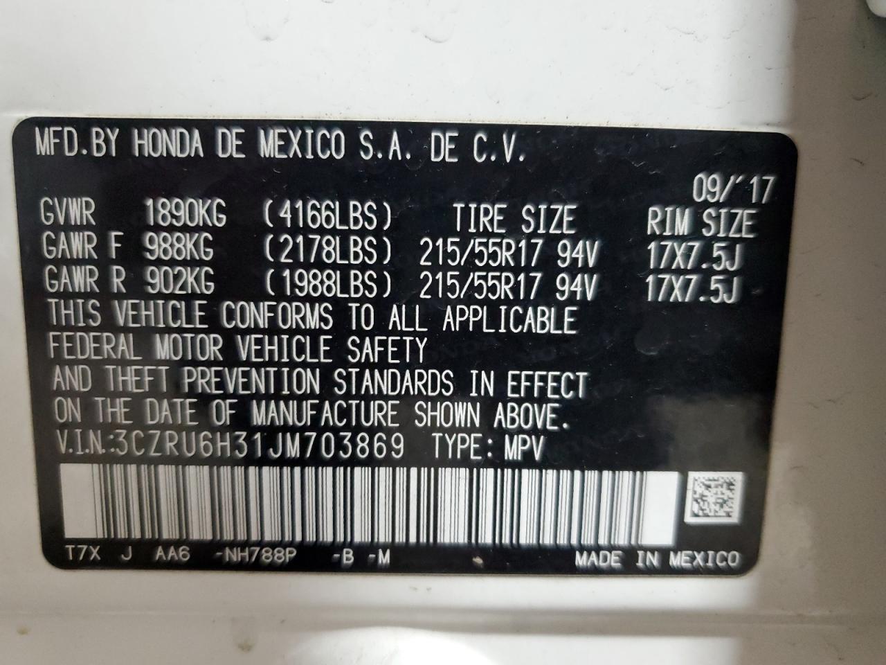 2018 Honda HR-V - Image 12