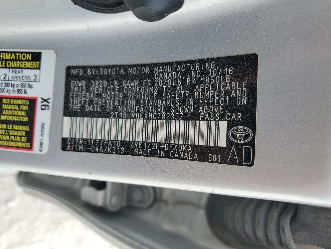 2017 Toyota Corolla - Image 13