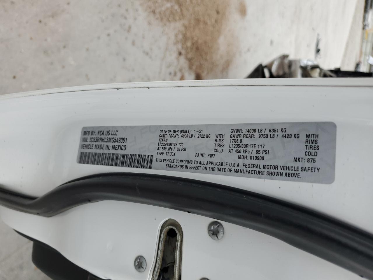 2021 RAM 3500 - Image 12