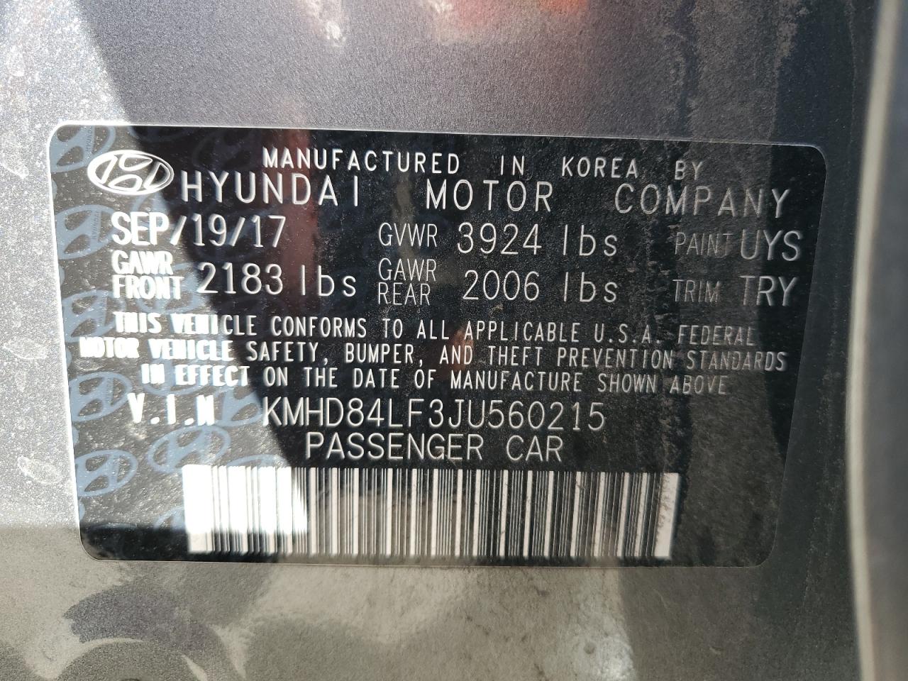 2018 Hyundai Elantra - Image 15