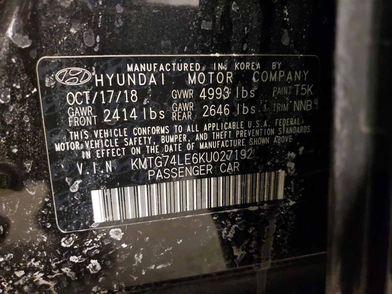 2019 Genesis G70 - Image 12