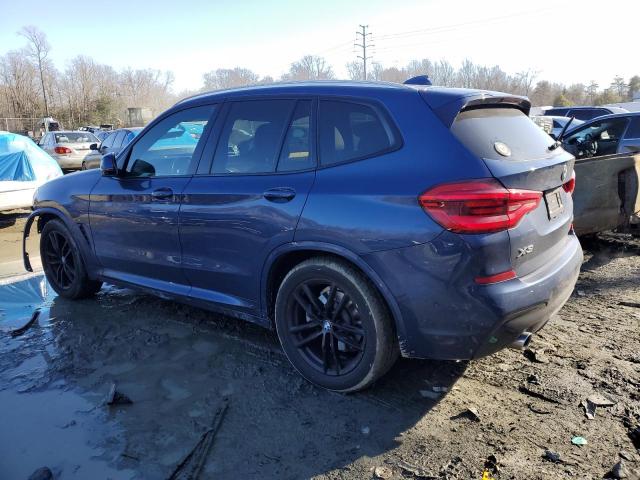  BMW X3 2018 Granatowy