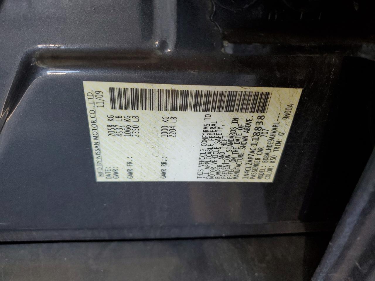 2010 Nissan Altima - Image 12