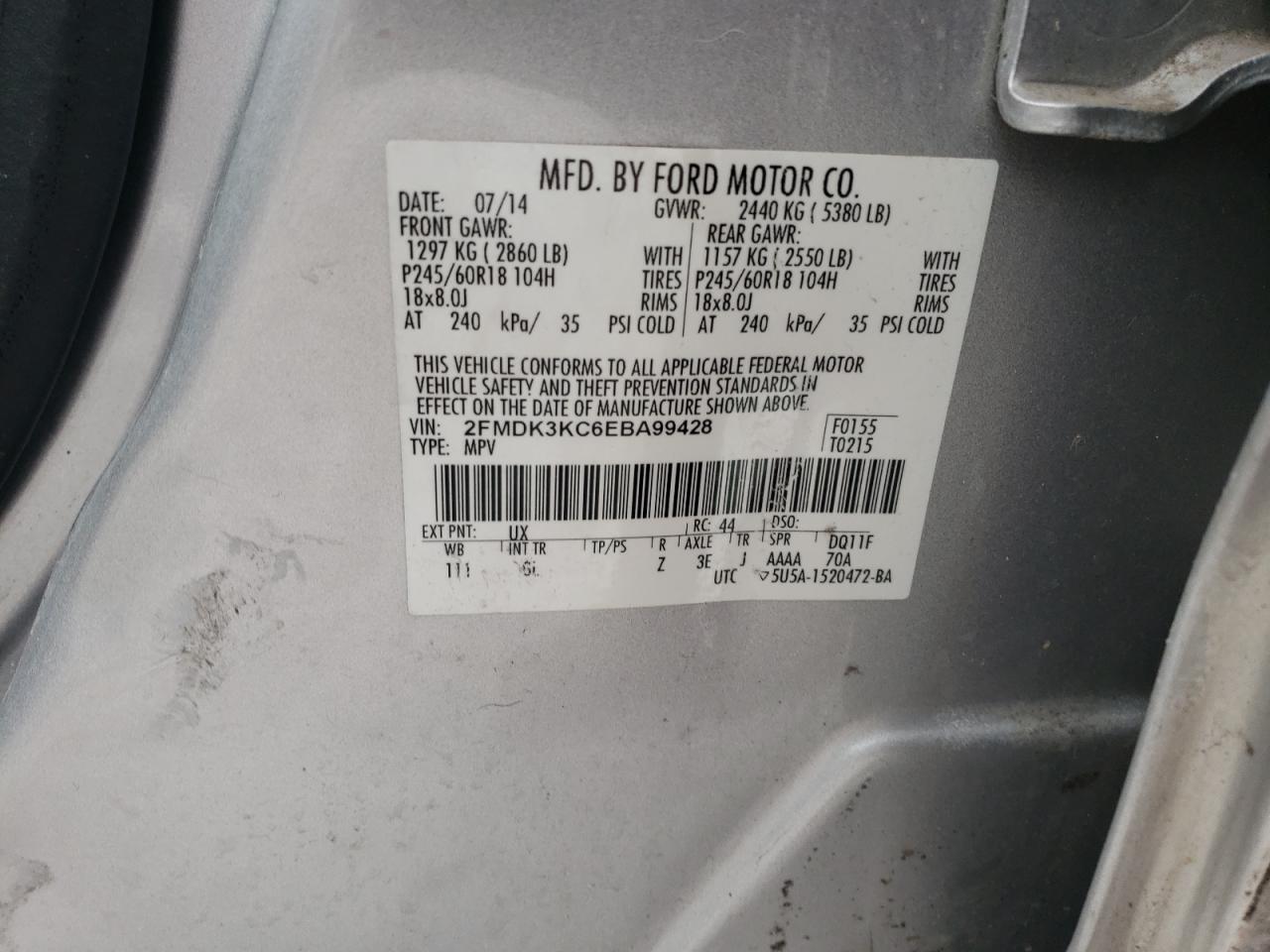 2014 Ford Edge - Image 15