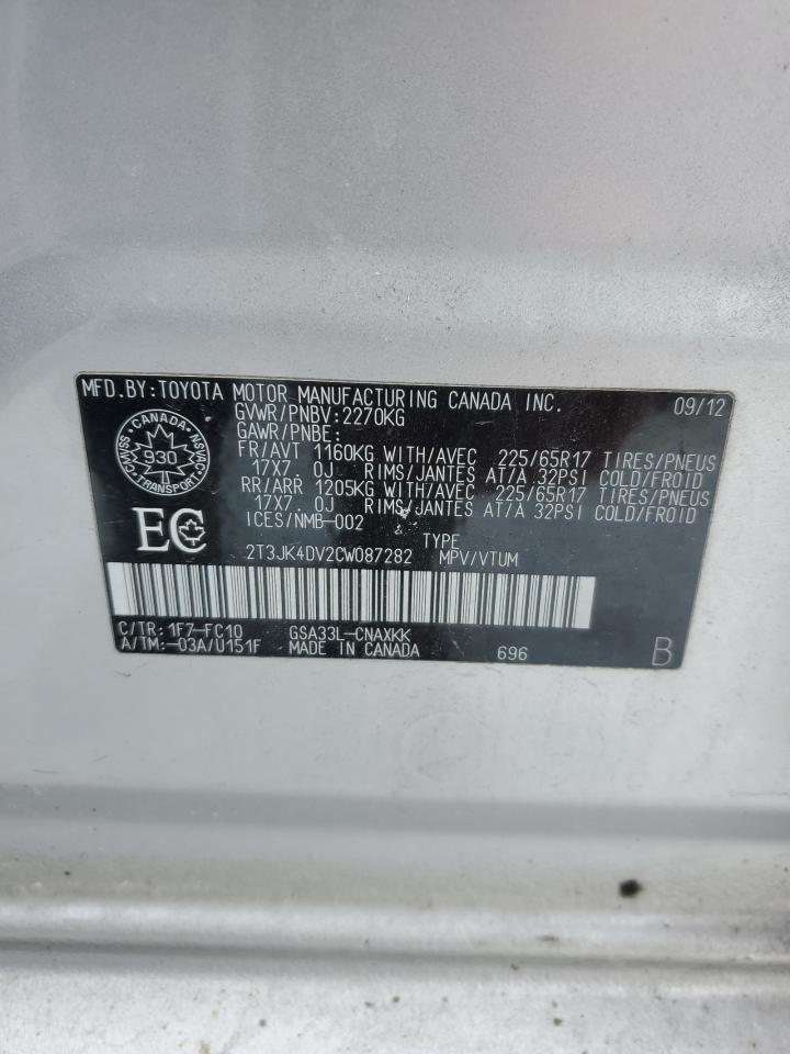 2012 Toyota RAV 4 - Image 13