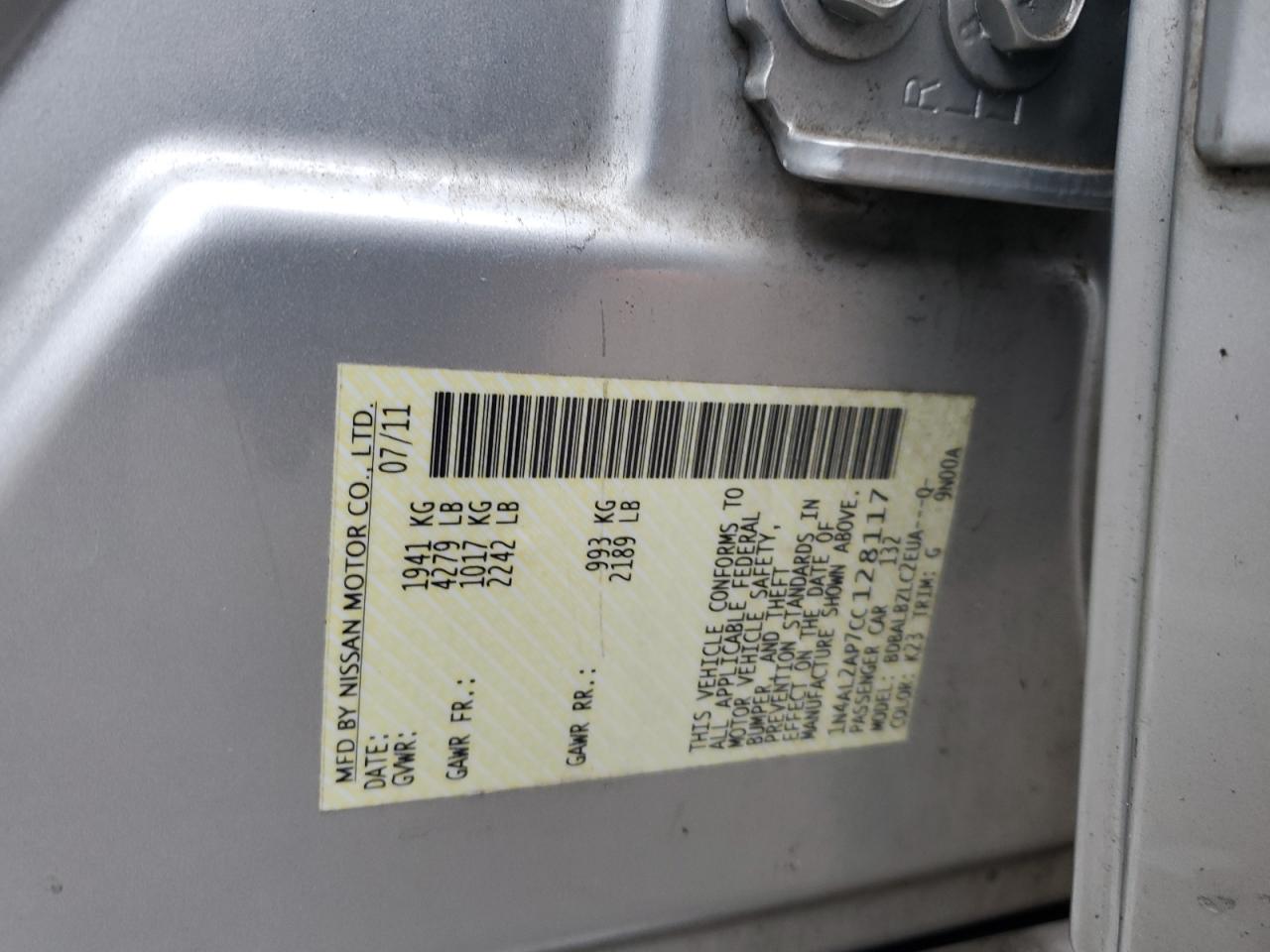 2012 Nissan Altima - Image 14
