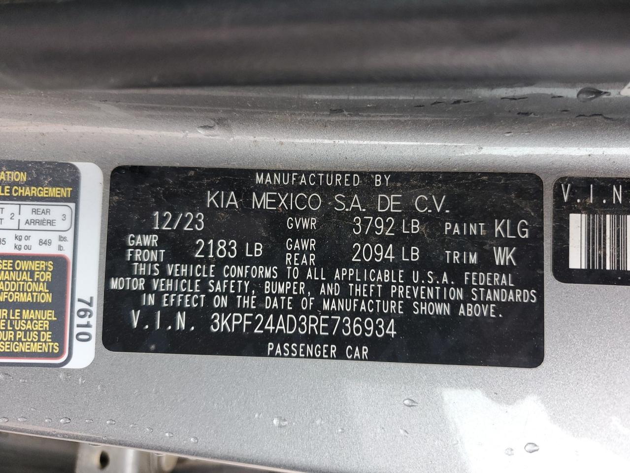 2024 Kia Forte - Image 13