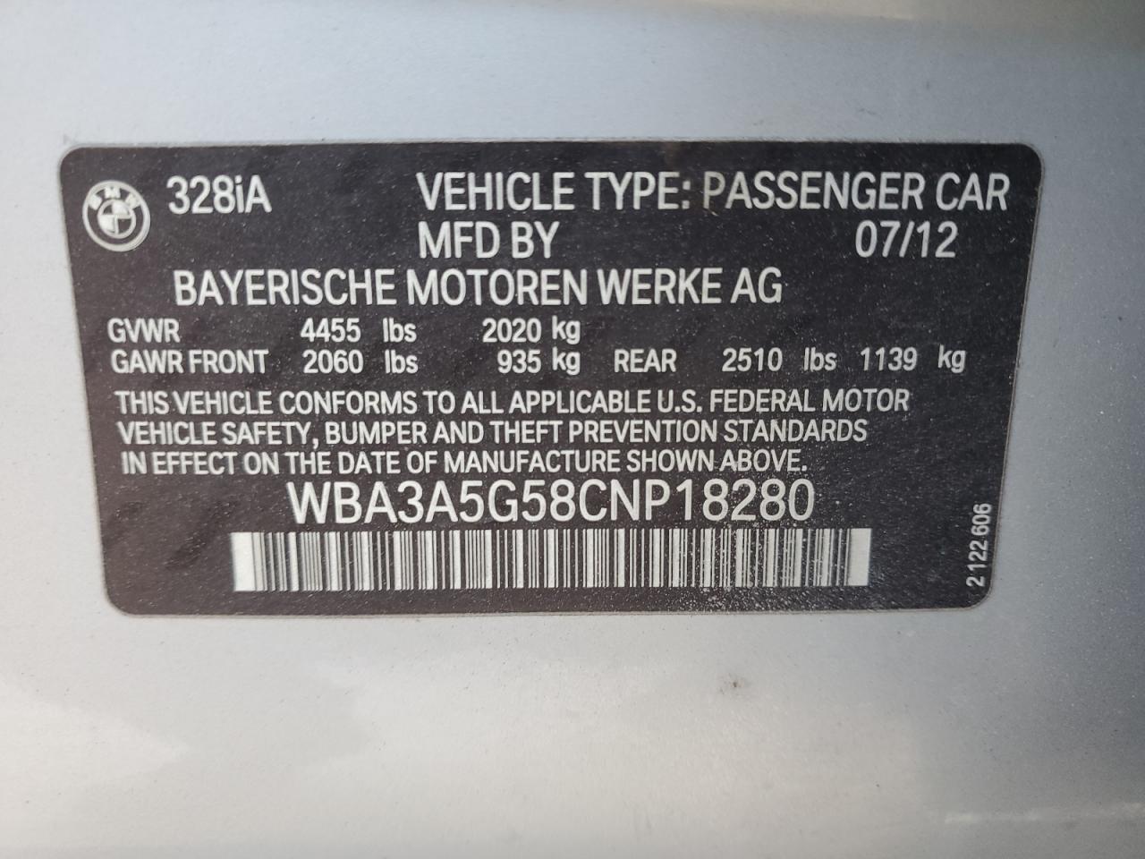 2012 BMW 3er - Image 12