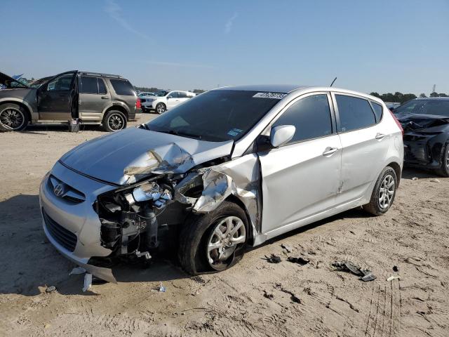  HYUNDAI ACCENT 2014 Серебристый