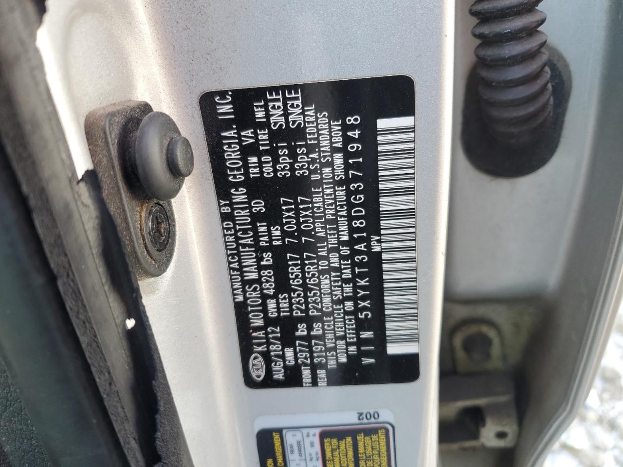 2013 Kia Sorento - Image 16
