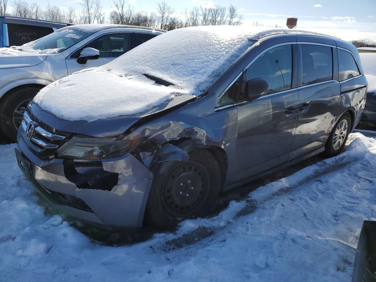 2016 Honda Odyssey Lx продається в Marlboro, NY - All Over
