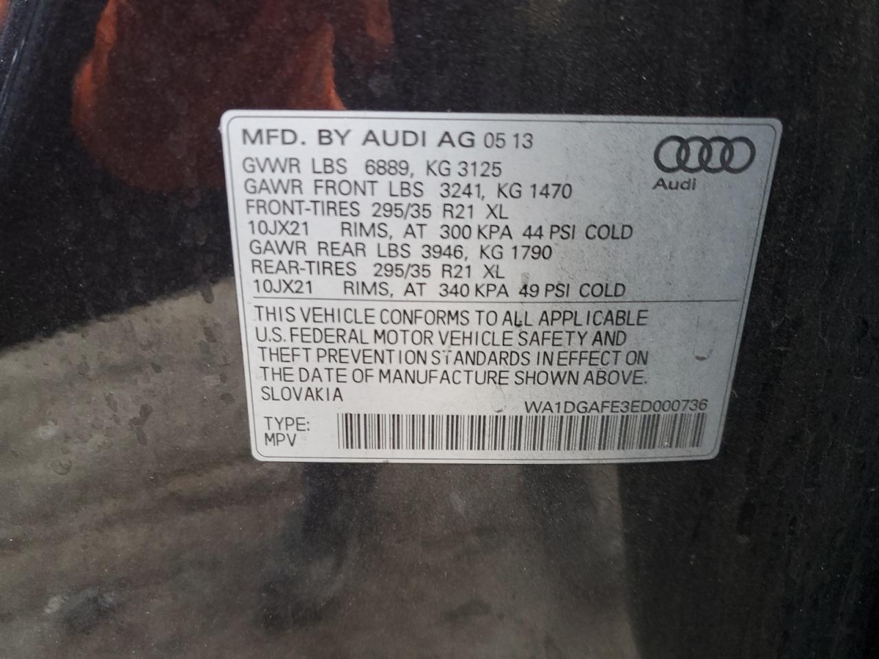 2014 Audi Q7 - Image 13