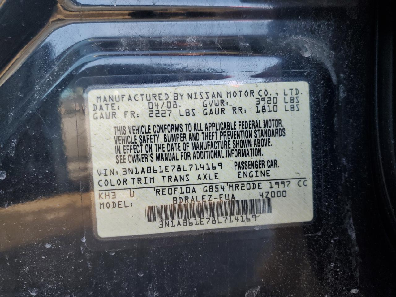2008 Nissan Sentra - Image 12