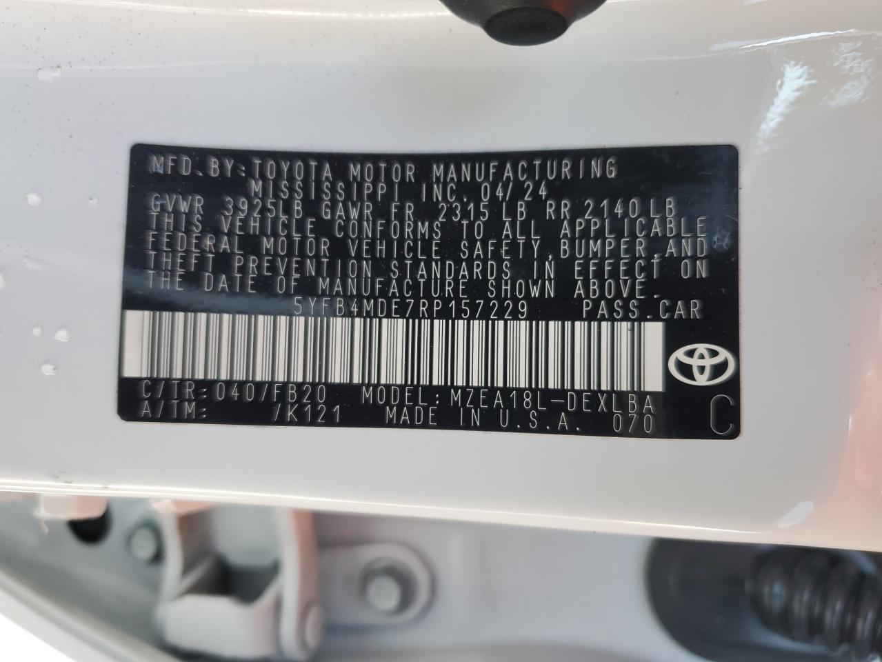 2024 Toyota Corolla - Image 12