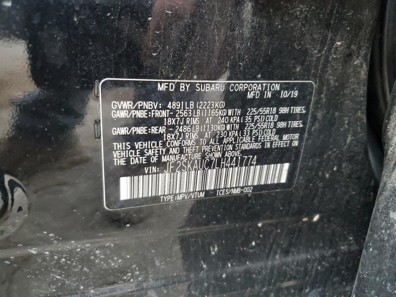 2020 Subaru Forester - Image 13