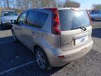 2011 NISSAN NOTE N-TEC for sale at Copart SANDTOFT