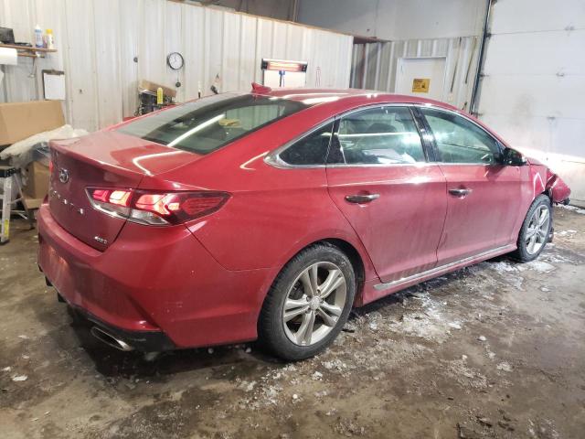  HYUNDAI SONATA 2018 Красный